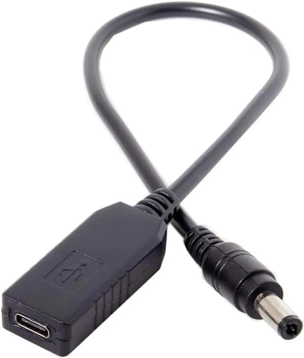 SMUGDESK SMUGDESK USB 3.1 Type-C to 5.5×2.5mm &amp; 5.5×2.1mm DC PD Trigger Cable — product photo