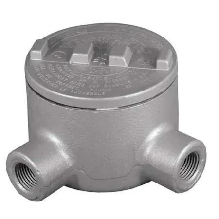 Appleton Century Crofts Appleton Century Crofts GRL100-A L Conduit Outlet Body 1 in Gray — product photo