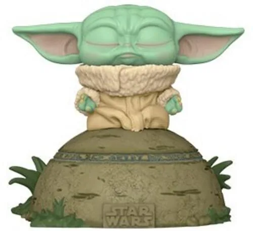 Funko Funko Pop! Deluxe Mandalorian Grogu Using the Force action figure — product photo