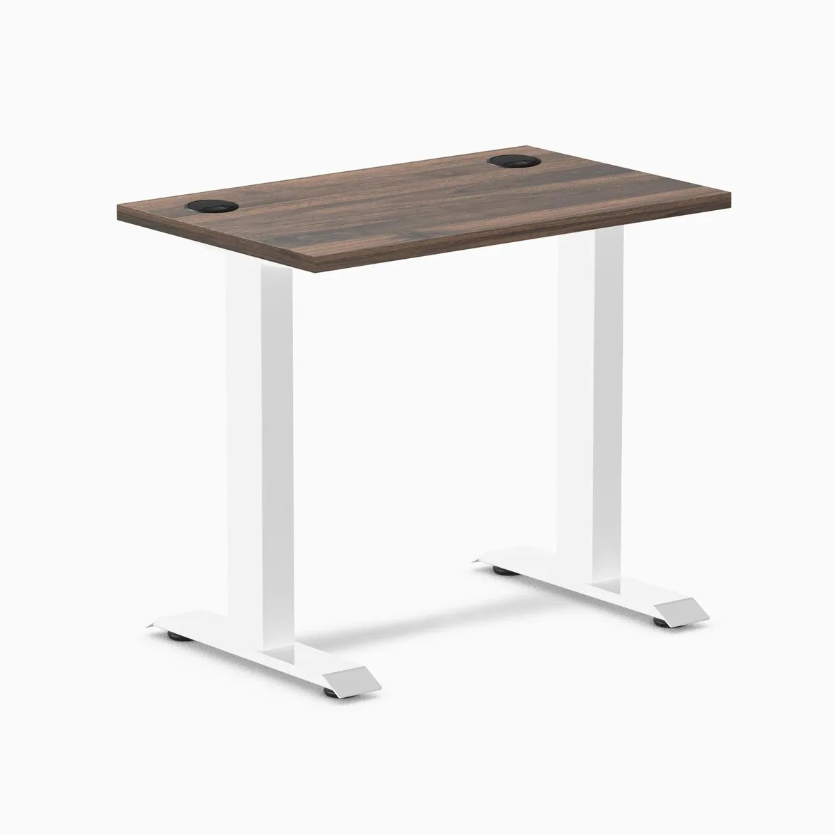 Desky Desky Zero Mini Office Desk Jarrah Legno White 32 x 20 in — product photo
