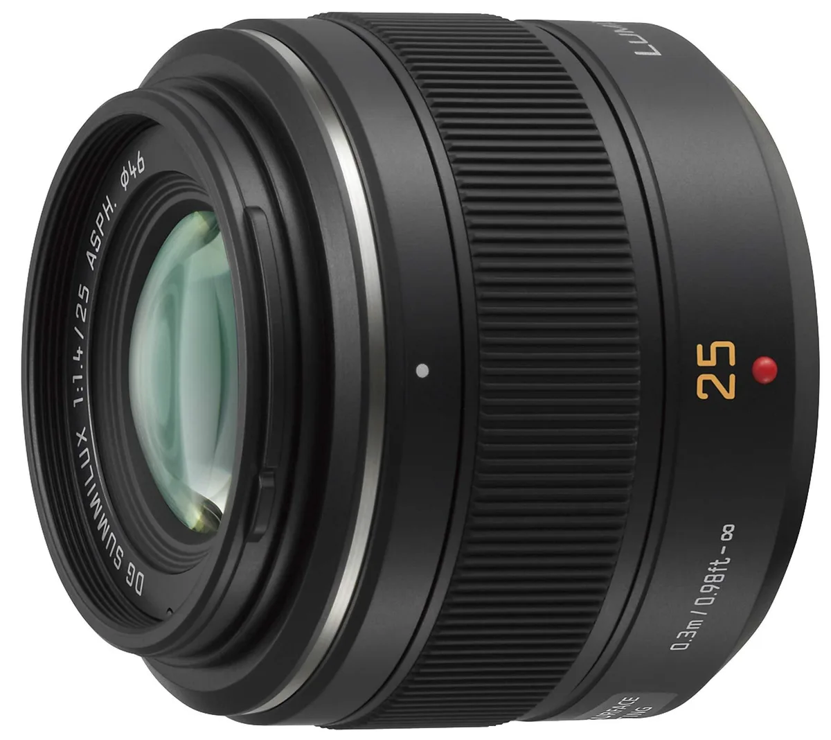 Panasonic Panasonic Lumix G Leica DG Summilux 25mm f/1.4 ASPH H-X025 Black — product photo