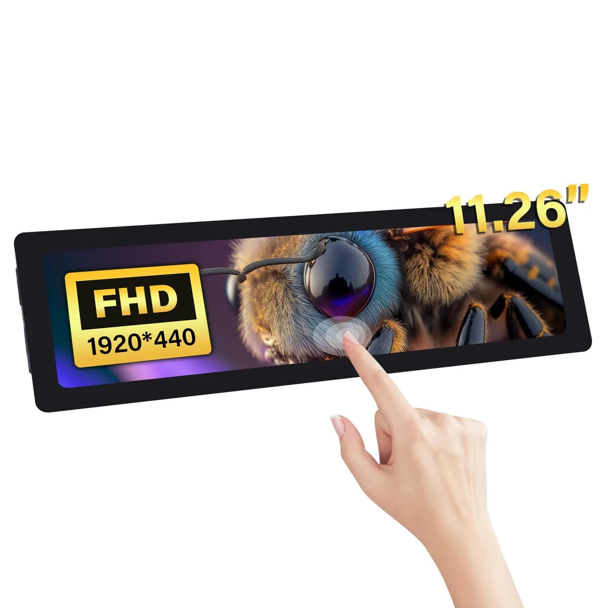 52Pi 52Pi 11.26" Portable Monitor 1920x440 Capacitive Touch — product photo
