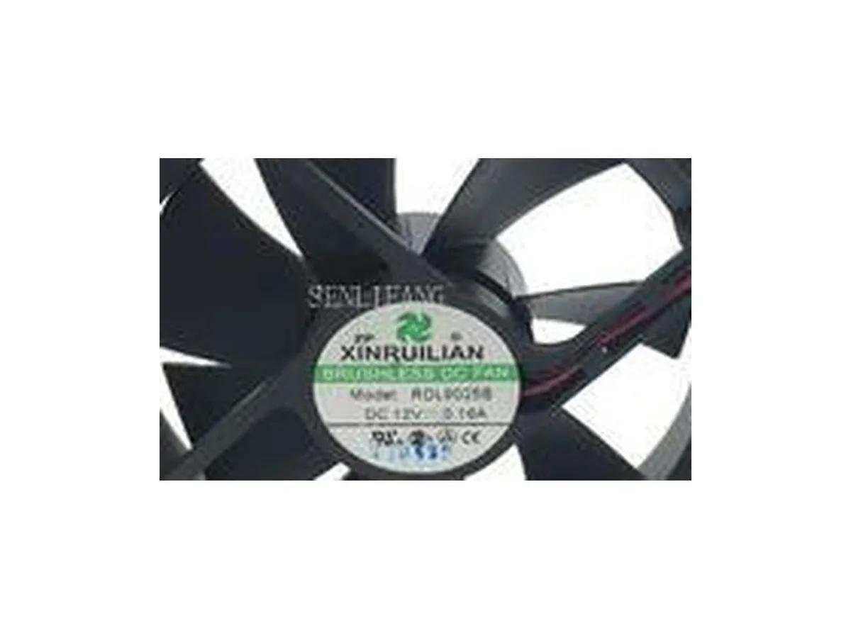 Fans Fans RDL9025B 12V .16A 90x90x25mm 2-Wire case fan — product photo