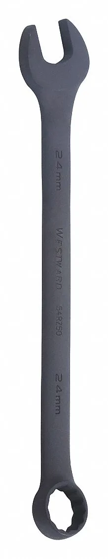 Westward 24 mm combination wrench black oxide finish