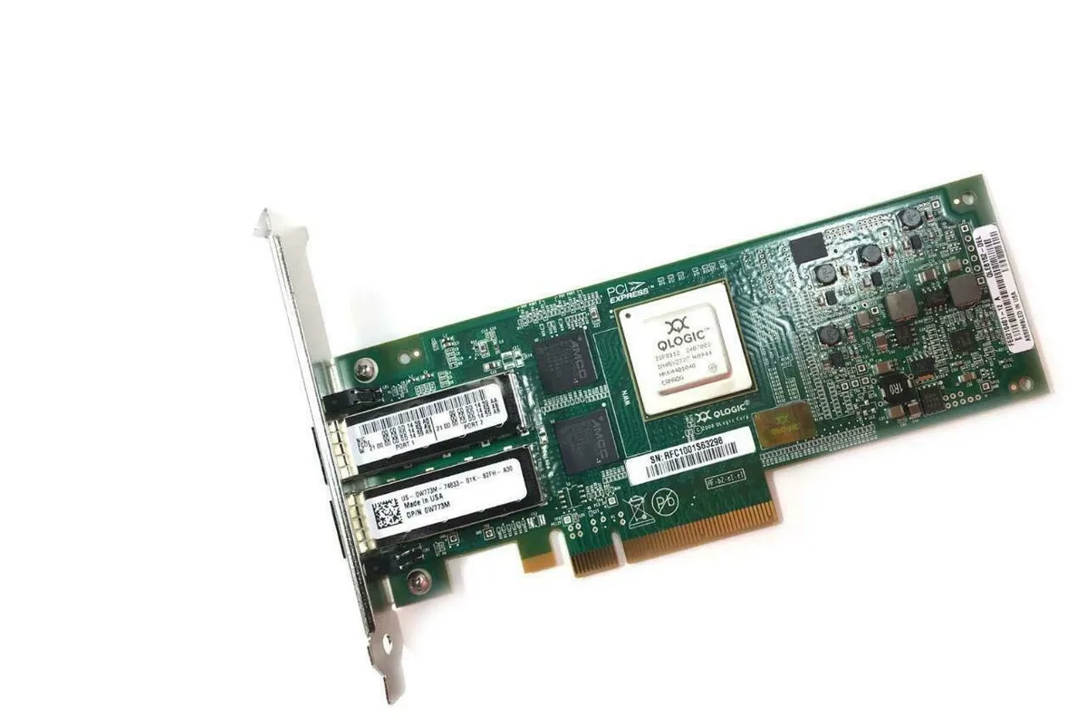 DELL DELL QLE8152 Dual Port 10Gbps Ethernet expansion card — product photo
