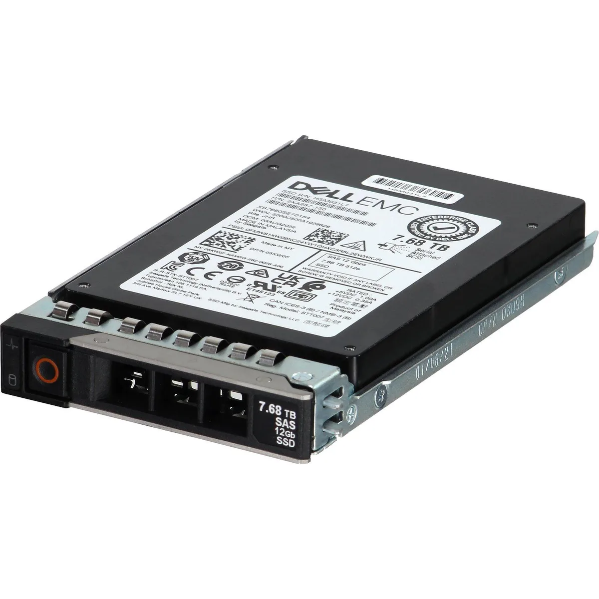 DELL DELL 5KW0F 7.68TB 12Gbps SAS enterprise SSD — product photo