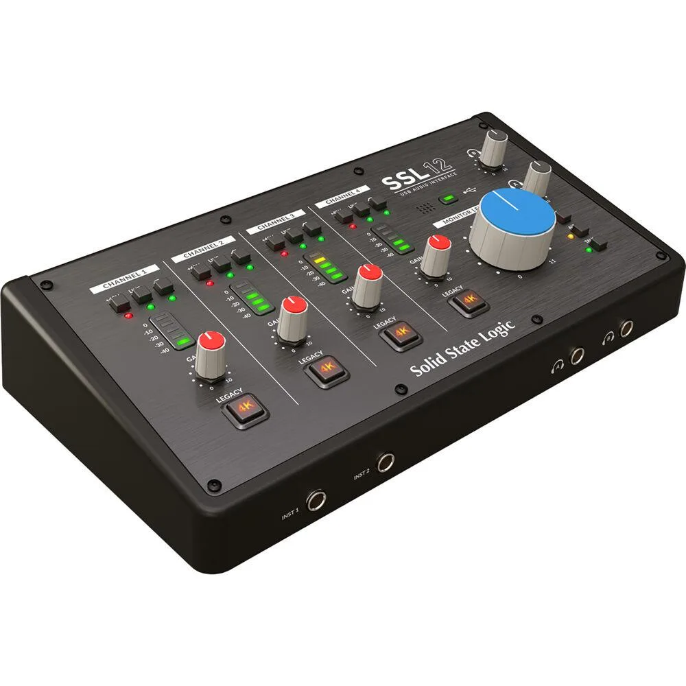 Solid State Logic Solid State Logic SSL 12 12-in 8-out USB Audio Interface MIDI — product photo