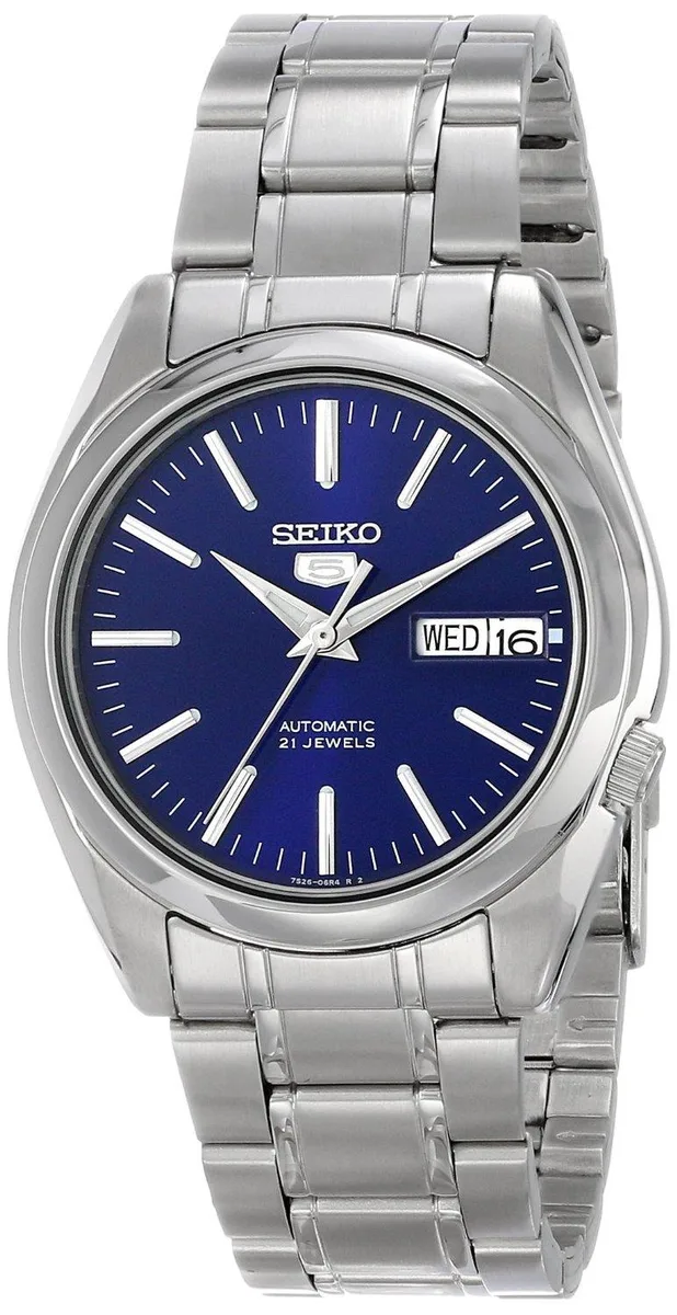 Seiko Seiko 5 SNKL43K1 Automatic Watch 38mm Blue Dial — product photo