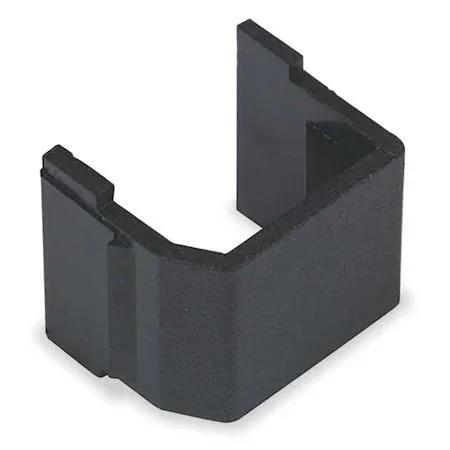 Hubbell Incorporated Hubbell Incorporated SFBB10 Snap-In Blank Fitting Black Pack of 10 — product photo