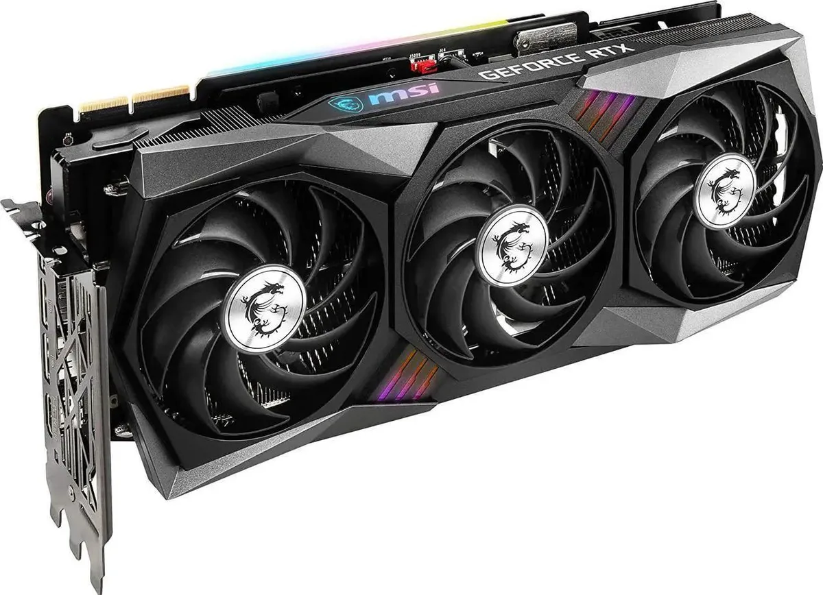 MSI MSI GeForce RTX 3090 Ti GAMING X TRIO 24G graphics card — product photo