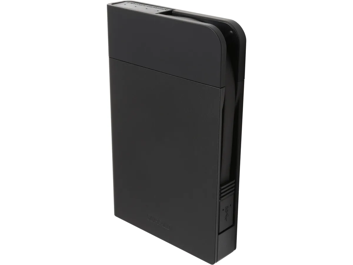 Buffalo Technology Buffalo Technology HD-PZN1.0U3B 1TB portable hard drive — product photo