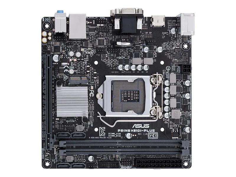 ASUS ASUS PRIME H310I-PLUS Intel H310 motherboard 32GB DDR4 LGA 1151 Mini-ITX — product photo
