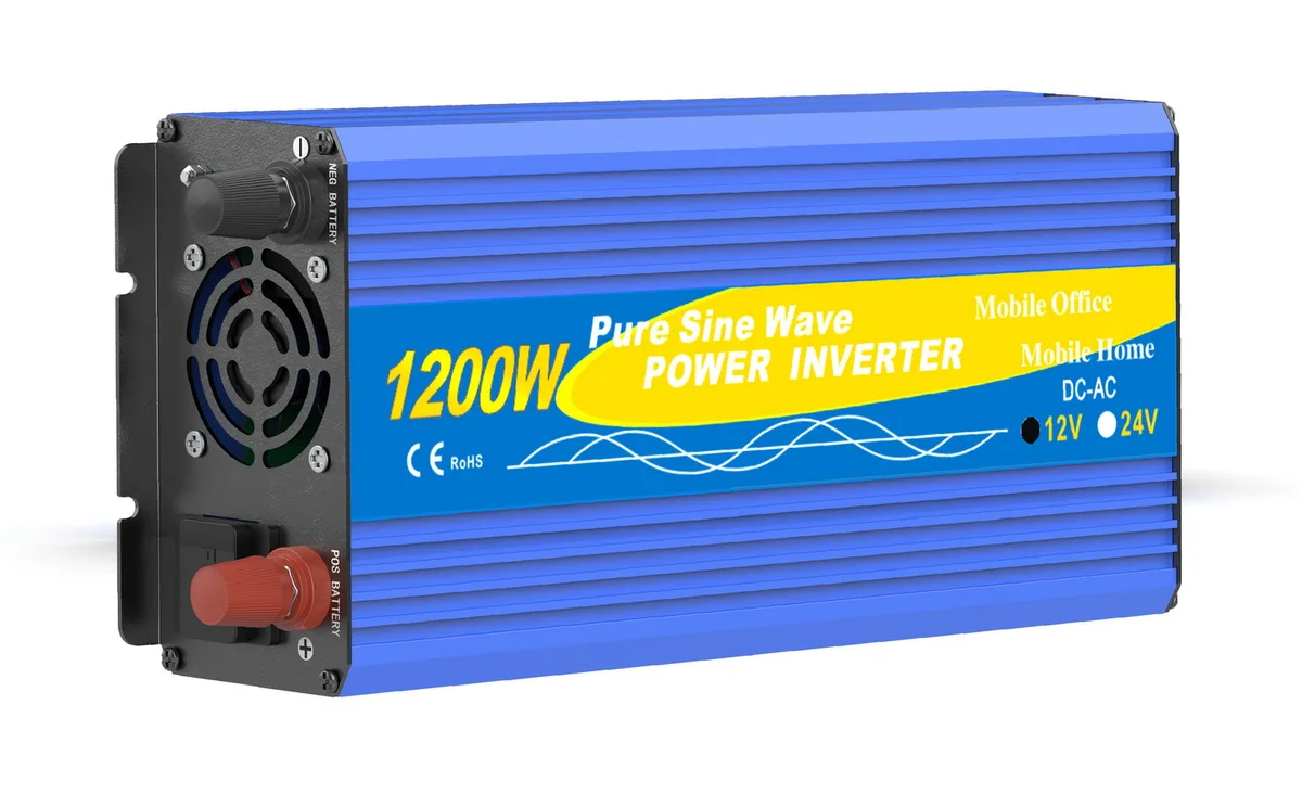 Solinba Inverter Solinba Inverter PSW2H 1200W Pure Sine Wave 12V to 110-120V 60Hz — product photo