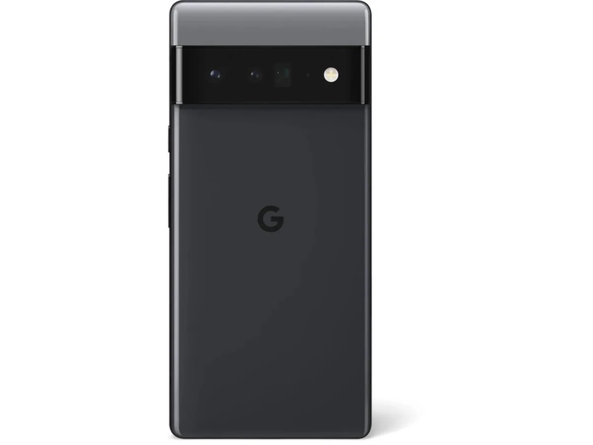 Google Google Pixel 6 5G 128GB 8GB RAM Stormy Black cell phones - unlocked — product photo