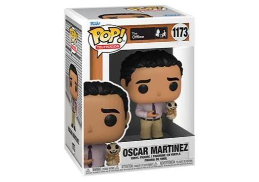 Funko Funko Pop! The Office Oscar w/Scarecrow Doll action figure — product photo