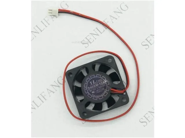 Square black plastic frame with central rotor and two wires