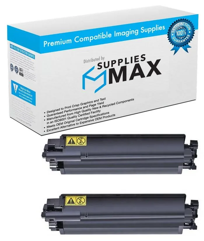 SuppliesMax SuppliesMax Ricoh 408310_2PK Black Toner Cartridge 2-Pack 18000 Pages — product photo