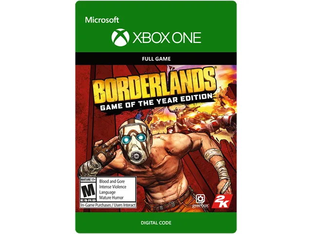 2K GAMES 2K GAMES G3Q-00702 Borderlands Game of the Year Edition downloadable game — product photo