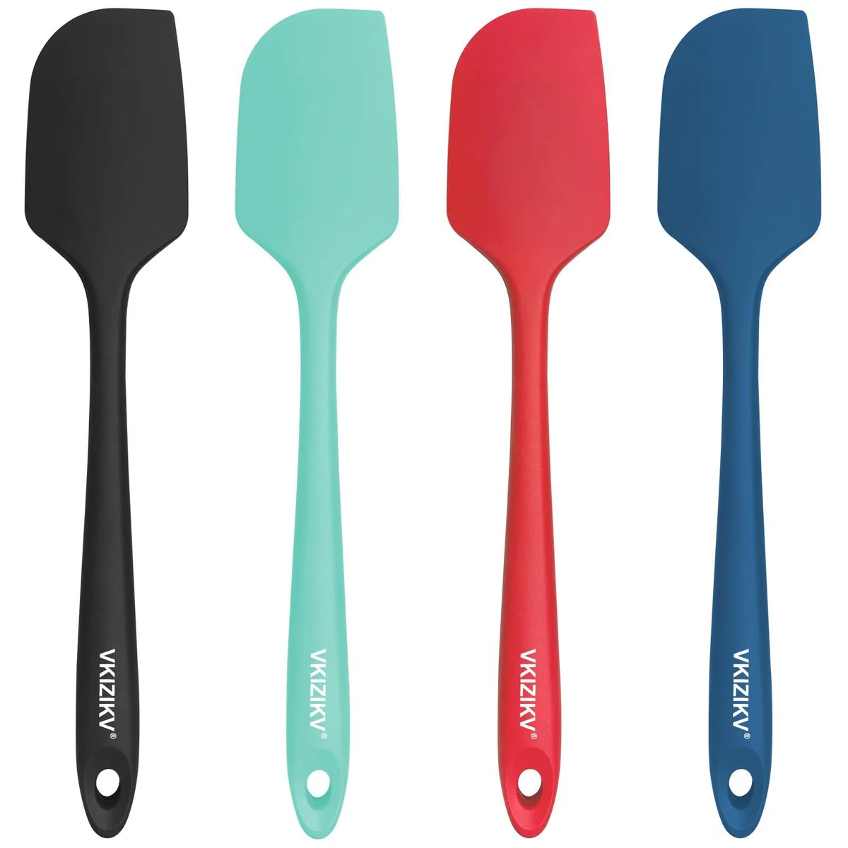  VKIZIKV V-251212 4-piece 11.4 in silicone spatula set — product photo