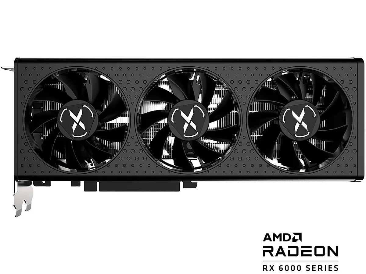 XFX XFX RX-665X8LUDY SPEEDSTER QICK308 Radeon RX 6650 XT graphics card — product photo