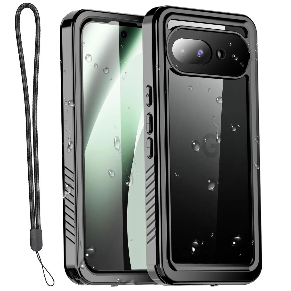 SZYG SZYG Waterproof Case for Google Pixel 10a 6.3 in 2026 Black IP68 — product photo