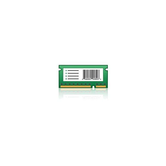 Black Lexmark 40C9201 IPDS card, rectangular circuit board with gold edge connector