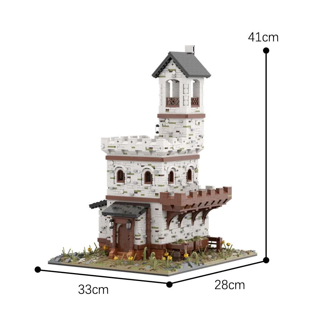 ZITIANYOUBUILD ZITIANYOUBUILD C7696 Medieval Fortress Building Set 3839 Parts — product photo