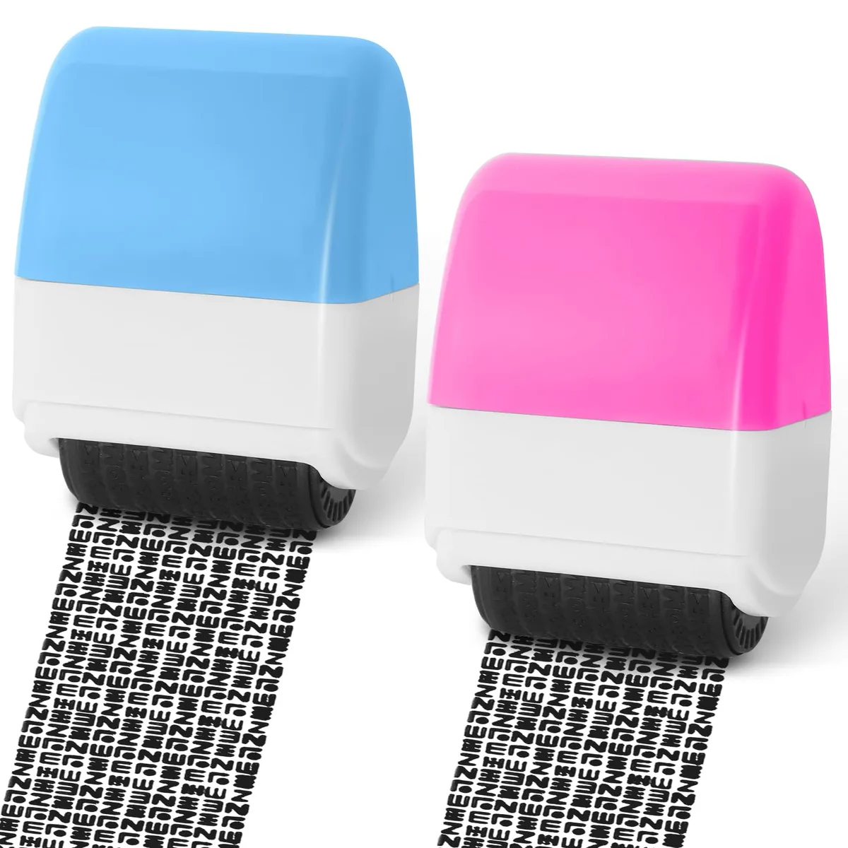  ZASZO Confidential Stamp 2 Pack Blue Pink — product photo