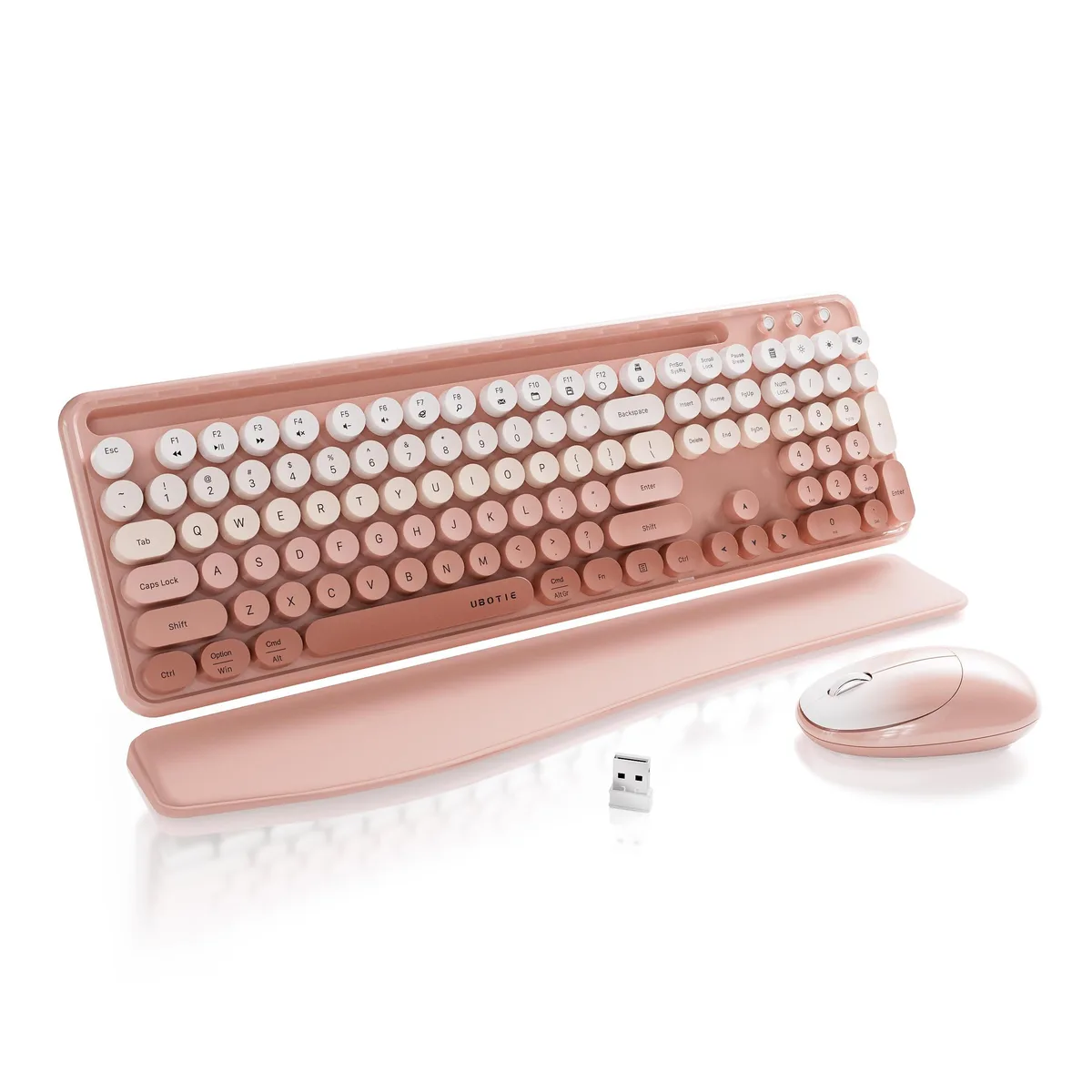Bipra Bipra Wireless Keyboard Mouse 2 in 1 Accessory Peach Gradient — product photo