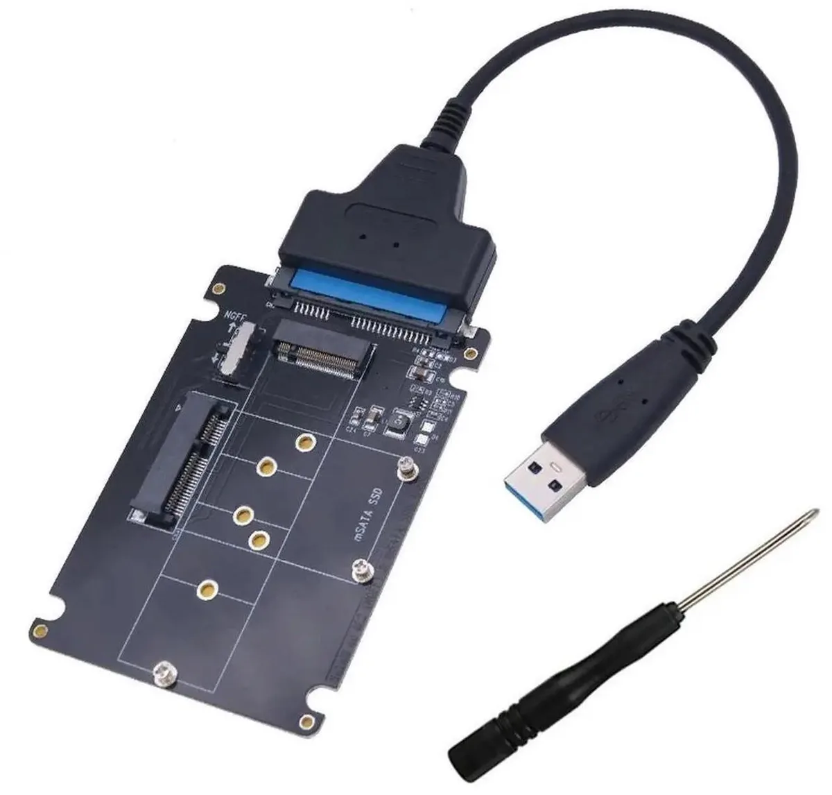 Vszerda Vszerda M.2 NGFF to SATA 3.0 Adapter Riser Board — product photo