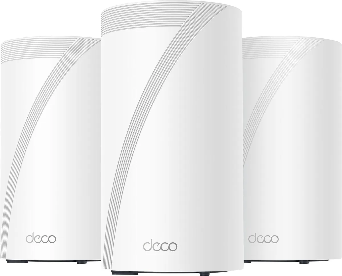 TP-Link TP-Link Deco BE85 BE22000 Tri-Band Wi-Fi 7 Mesh System 3-Pack — product photo