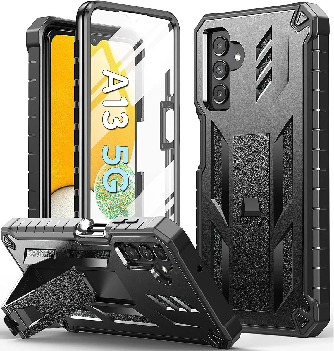 TAURKENAM TAURKENAM Samsung Galaxy A13 5G Case Black — product photo