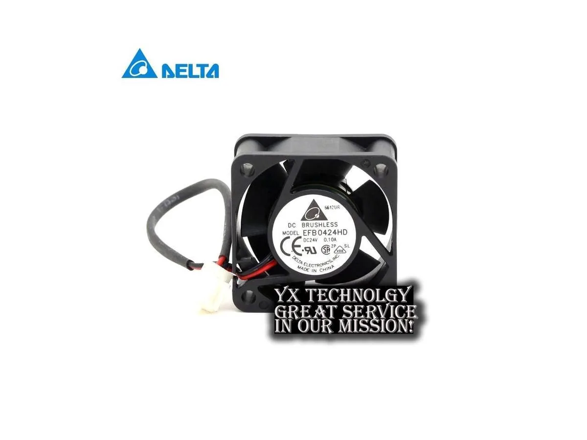 Fans Fans EFB0424HD 40x40x20mm 24V 0.1A double ball case fan — product photo