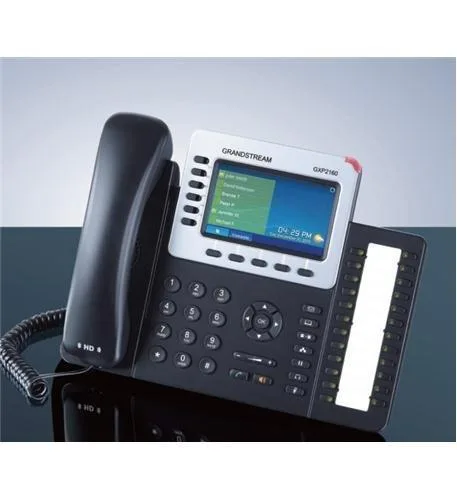 Grandstream Grandstream GXP2160 VoIP phone 6 lines 24 BLF keys 4.3 inch 480x272 Gigabit PoE Bluetooth — product photo
