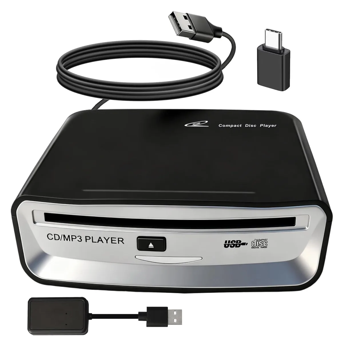  Doikce SX-2800A Portable CD Player Black — product photo