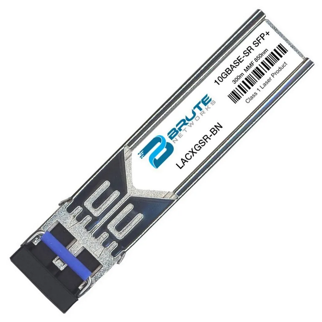 Brute Networks Brute Networks LACXGSR 10GBASE-SR 300m 850nm SFP+ transceiver — product photo