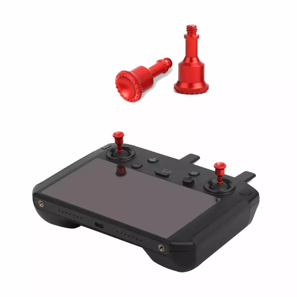 Ultimaxx Ultimaxx Thumb Rocker Joysticks Red Pair for Mavic 2 Smart Controller — product photo