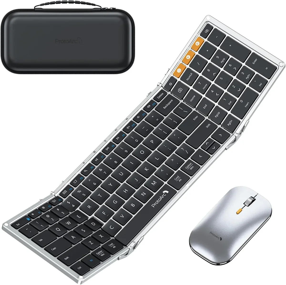 Protoarc Protoarc CP015409 Tri-Fold Wireless Keyboard and Mouse Combo — product photo