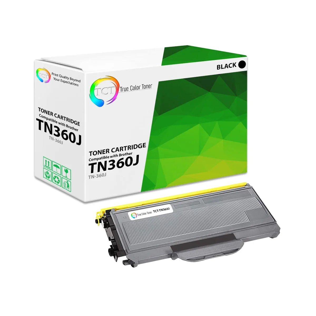 True Color Toner True Color Toner TN360 Black Toner Cartridge 5200 Pages — product photo