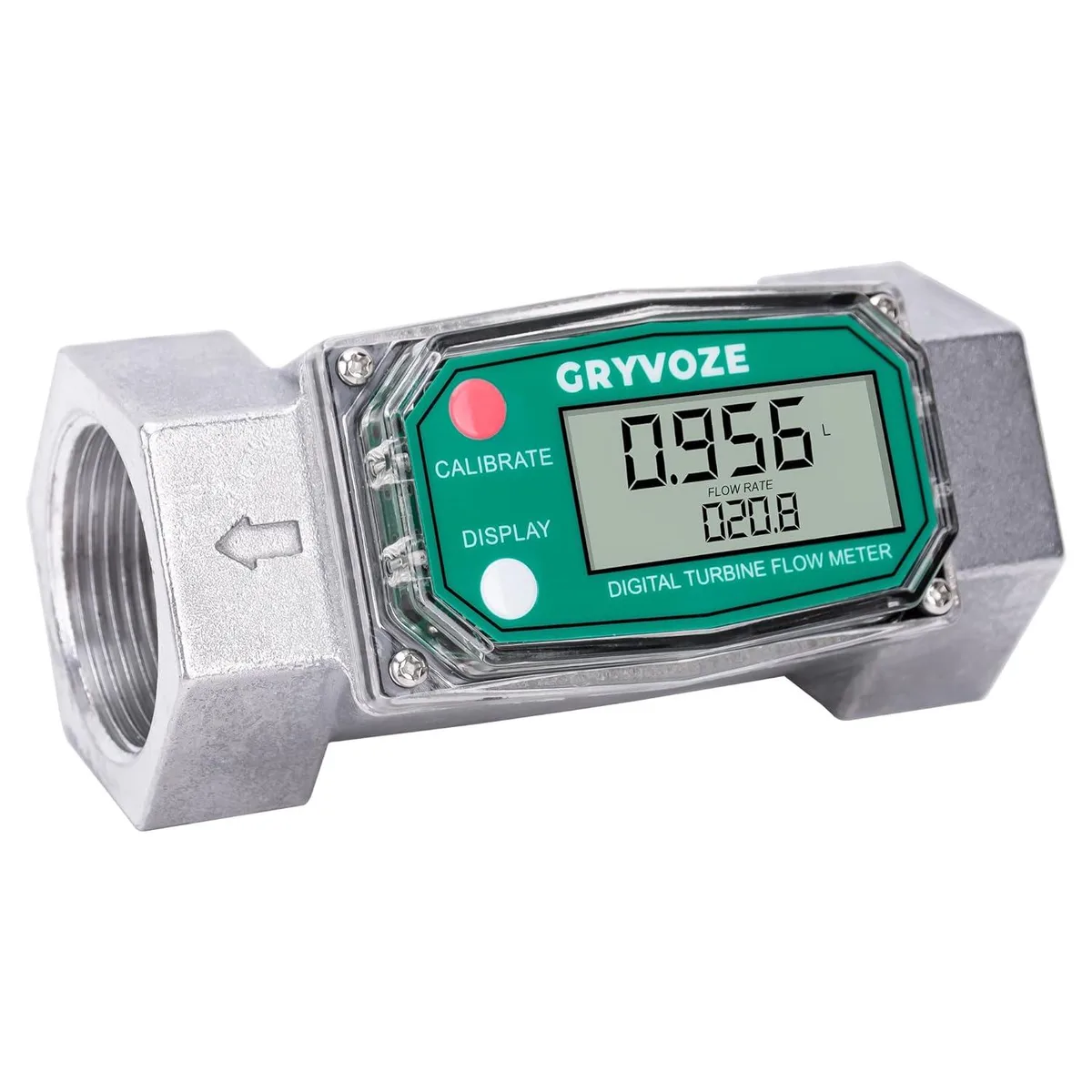 BFKK BFKK 1.5" NPT Digital Turbine Flow Meter 10.5-74 GPM — product photo