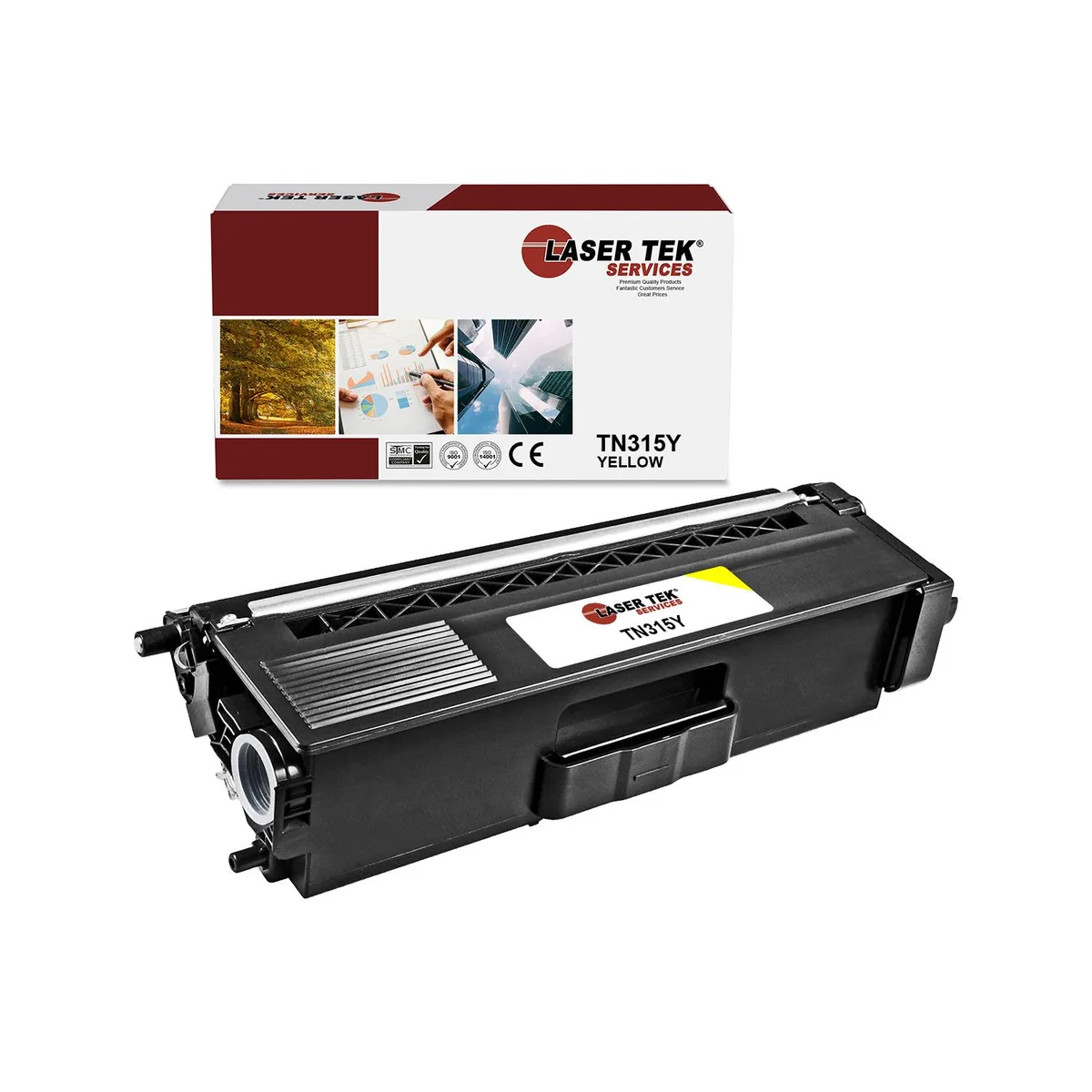 Laser Tek Services Laser Tek Services TN315Y Yellow Toner Cartridge 3500 pages — product photo