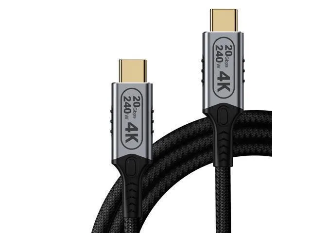 LORDWORLD LORDWORLD USB-C to USB-C cable 10ft 20Gbps 4K@60Hz 240W — product photo