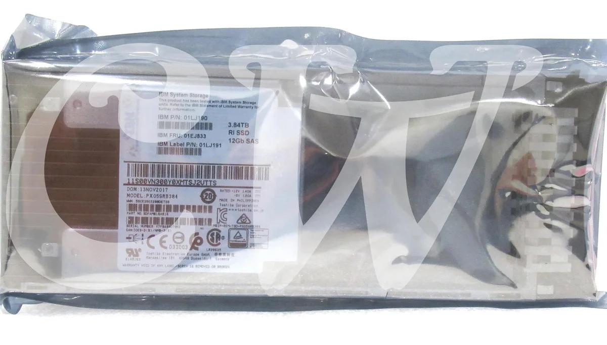 IBM IBM V3700 PX05SRB384 3.84TB 12G 2.5" SAS internal hard drive — product photo
