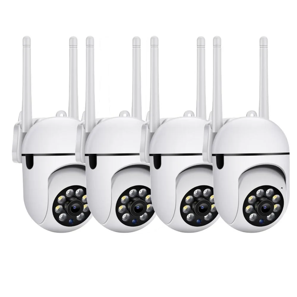 KEHIPI KEHIPI 1080P PTZ Dome Network Camera 1296p 2.4/5G WiFi 4pcs — product photo
