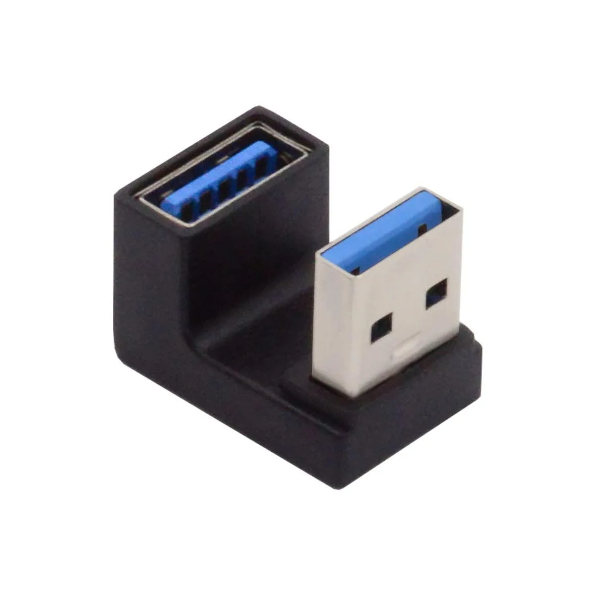 Vszerda Vszerda HX-U3-018-OS 10Gbps USB 3.0 Angled Adapter 360° Down U-Shape — product photo