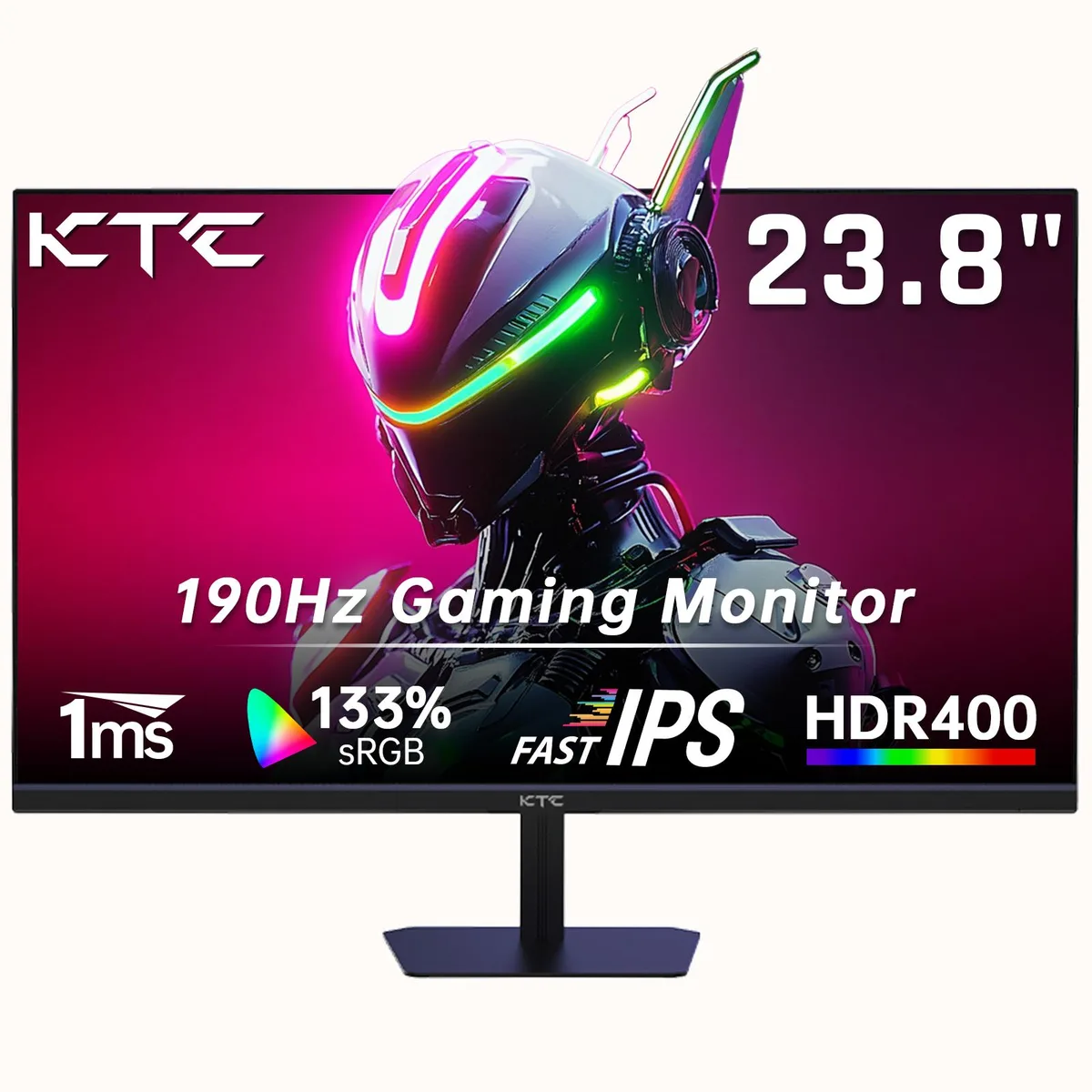 KTC KTC H24F8 23.8" 180Hz/190Hz Fast IPS gaming monitor — product photo