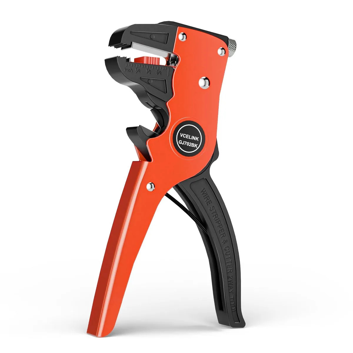 KEHIPI KEHIPI GJ702BK automatic wire stripper cutter 14-24AWG electrician tool — product photo