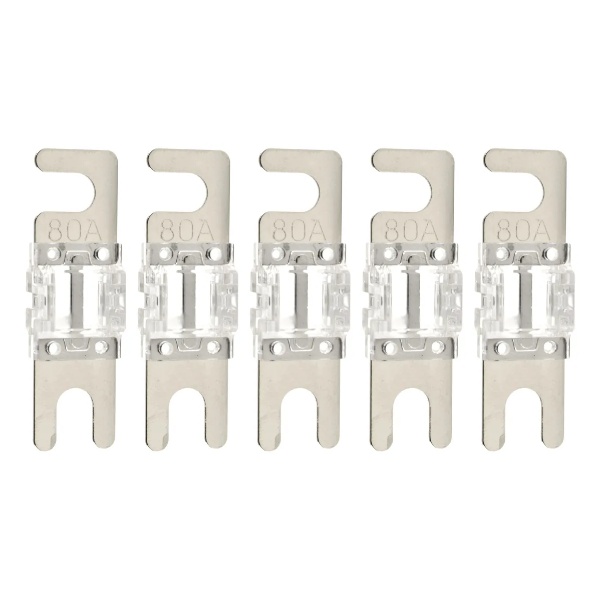 The Wires Zone The Wires Zone MANL80-5 80A Mini ANL Fuse 5 Pack amplifier — product photo