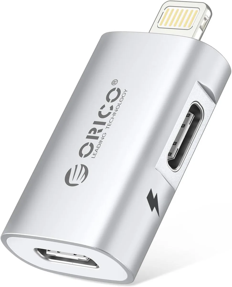 Orico Orico LC10 USB-C Female to Lightning Male Adapter with Charging Port — product photo