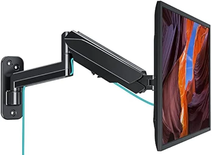 TAURKENAM TAURKENAM MOUNT PRO Single Monitor Wall Mount Black office equipment — product photo